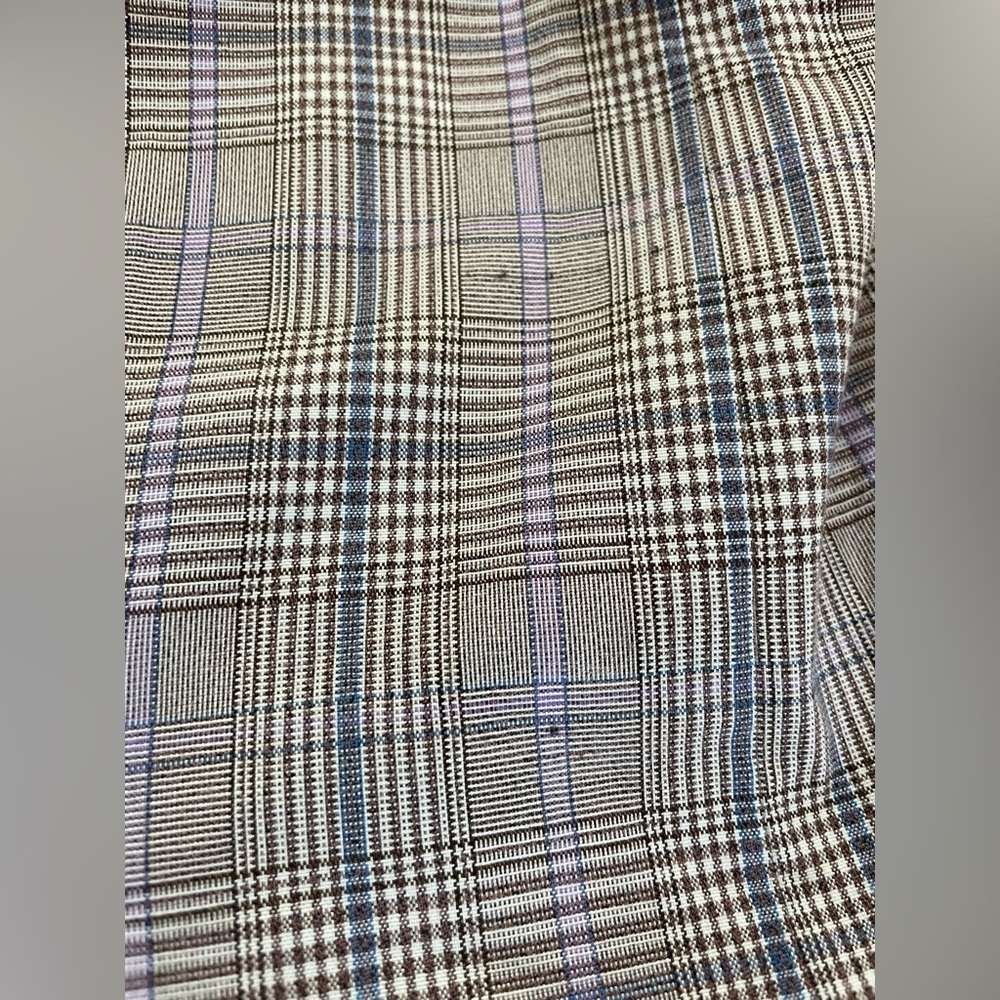 NASTY GAL Granddad Check Extreme Oversized Blazer Size US4 - Picture 11 of 11